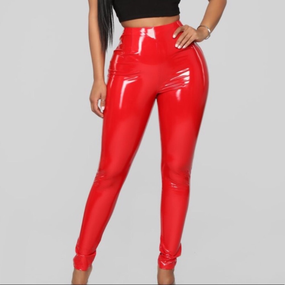 Fashion Nova Faux Leather Pants